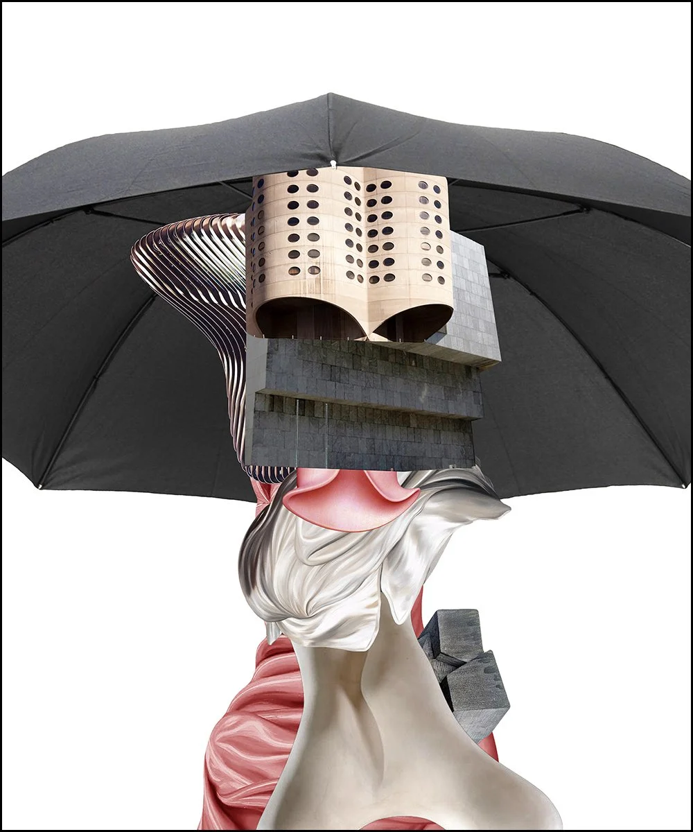 17. MATHEW LEONARD.  2024.  DIGITAL PHOTO COLLAGE.  50 X 60 CMS.
