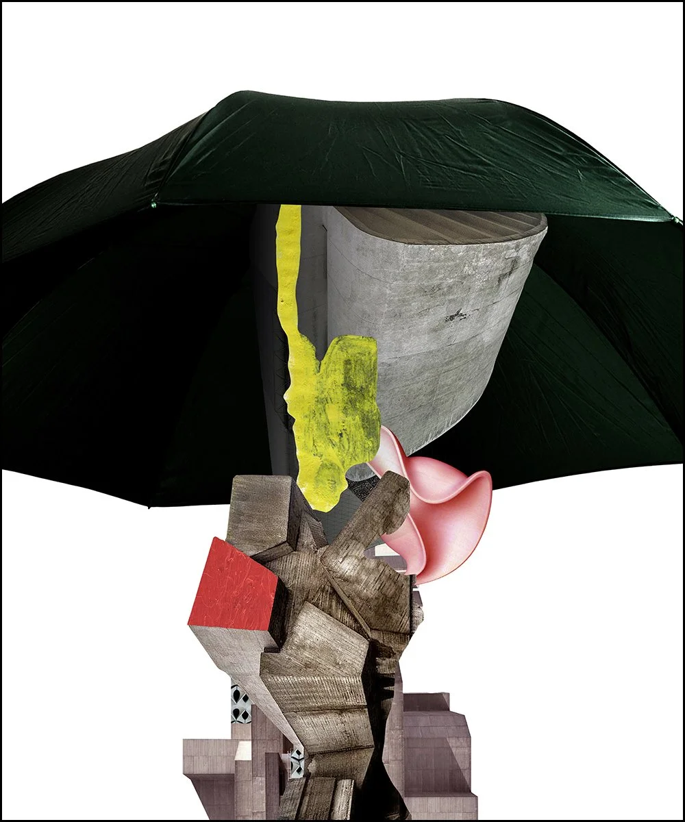 23. RALPH GRANT.  2024.  DIGITAL PHOTO COLLAGE.  50 X 60 CMS.