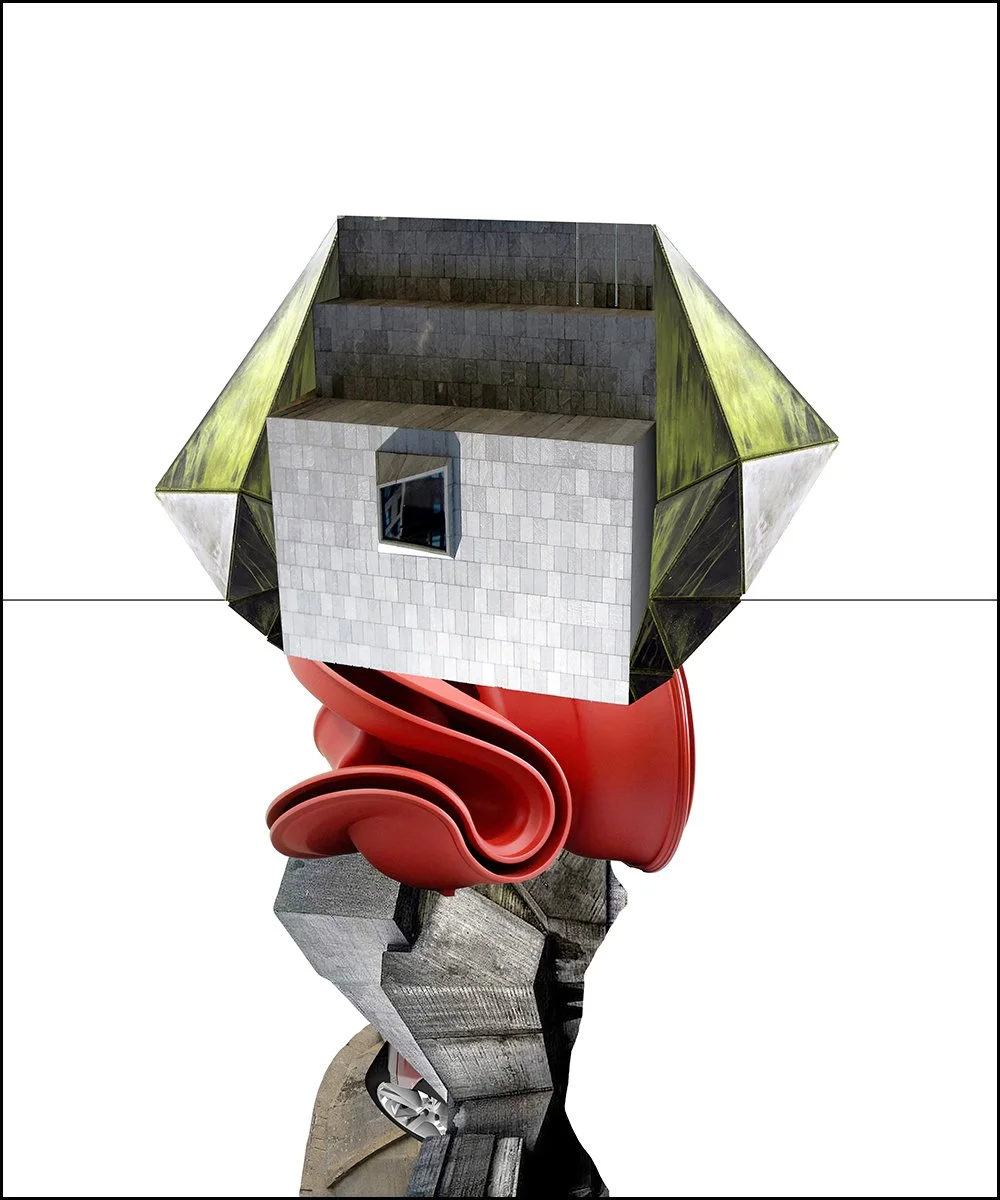 25. ROBERT ORGAIN.  2024.  DIGITAL PHOTO COLLAGE.  50 X 60 CMS.