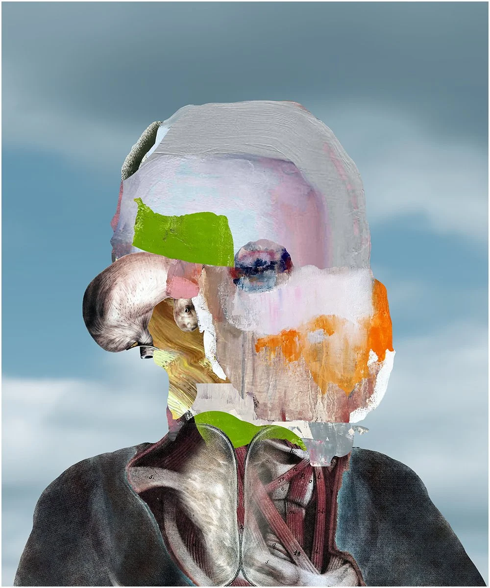 21. SHEA SUMAN BENETTON.  2025.  DIGITAL PHOTO COLLAGE.  40 X 50 CMS.
