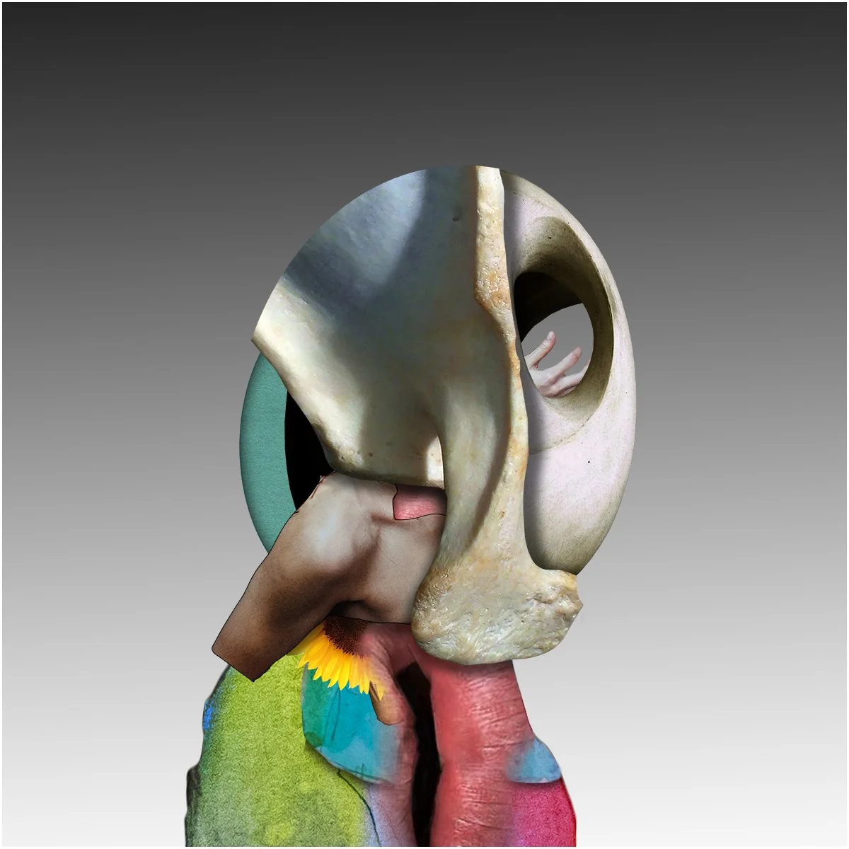 6. DUANE ARRINGTON.  2025.  DIGITAL PHOTO COLLAGE.  50 X 50 CMS. 