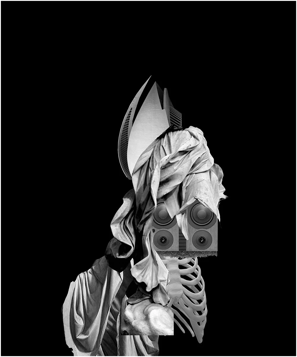 6. FENTON GOODALL.  2023.  DIGITAL PHOTO COLLAGE.  50 X 60 CMS.