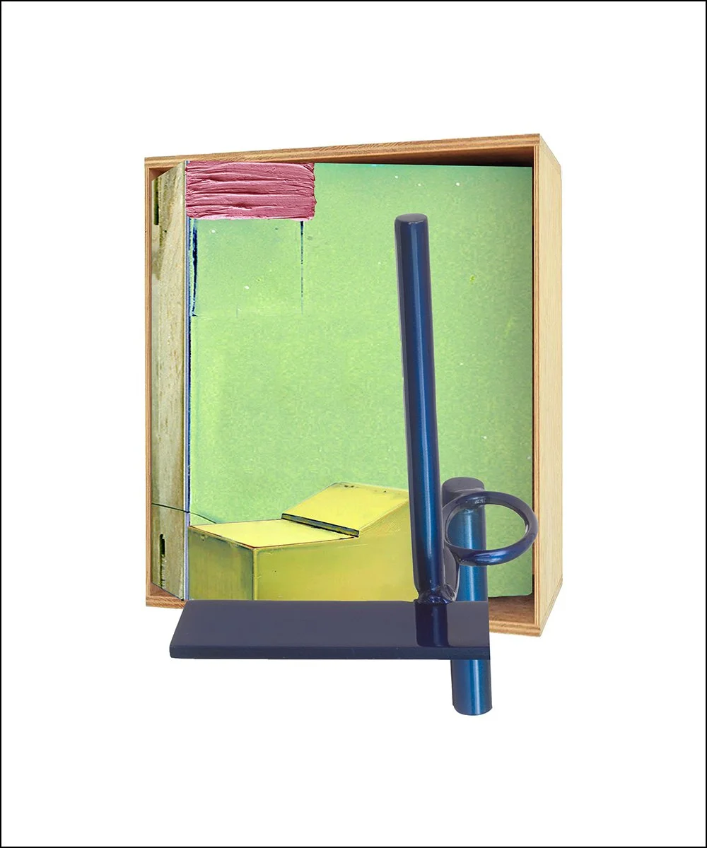 41. LUCKY BRECKENRIDGE.  2024.  DIGITAL PHOTO COLLAGE.  50 X 60 CMS.