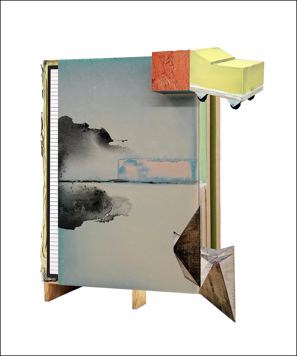 34. VIC ARNOLD.  2024.  DIGITAL PHOTO COLLAGE.  50 X 60 CMS.