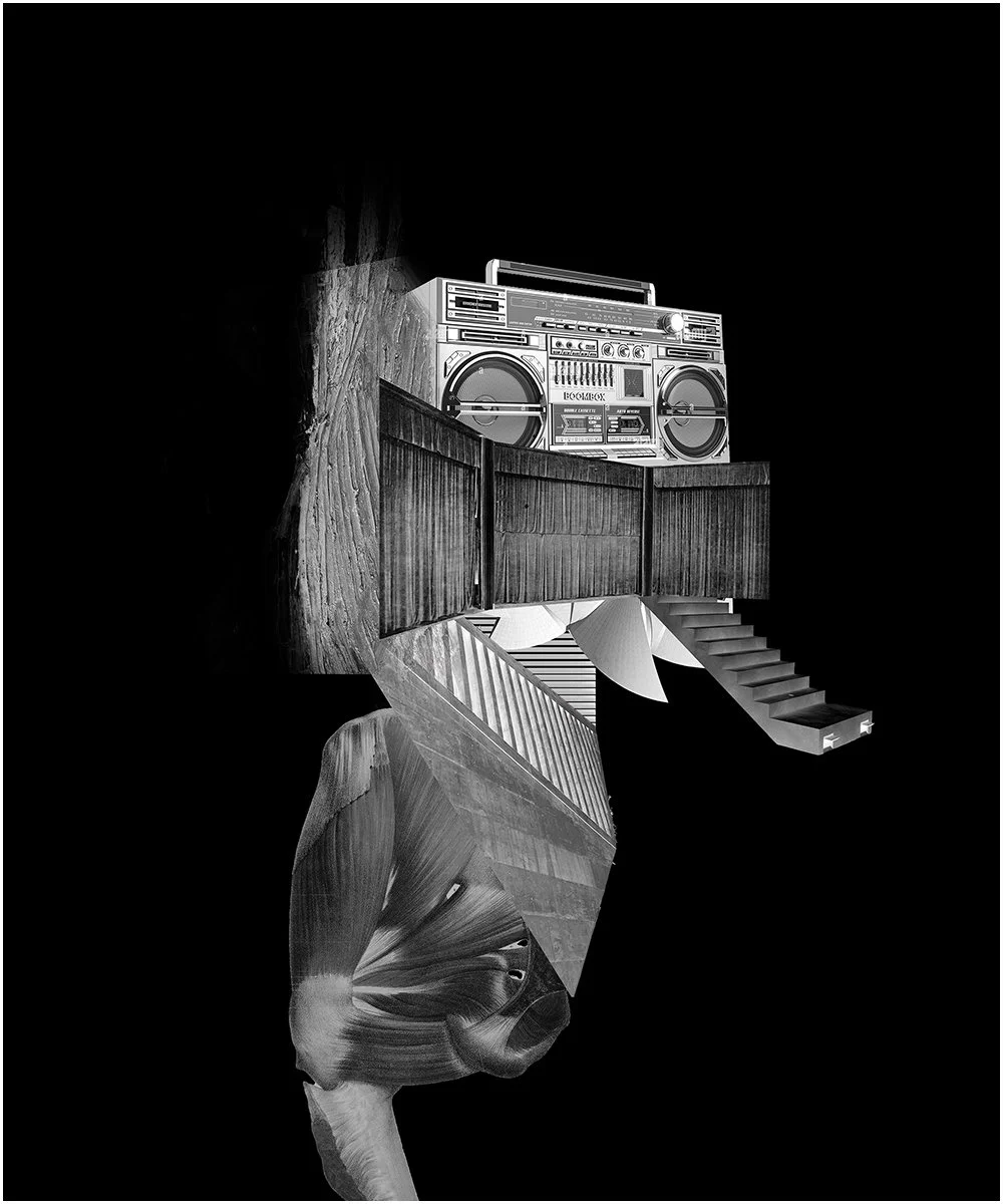 9. HUONG ONEILL.  2023.  DIGITAL PHOTO COLLAGE.  50 X 60 CMS.