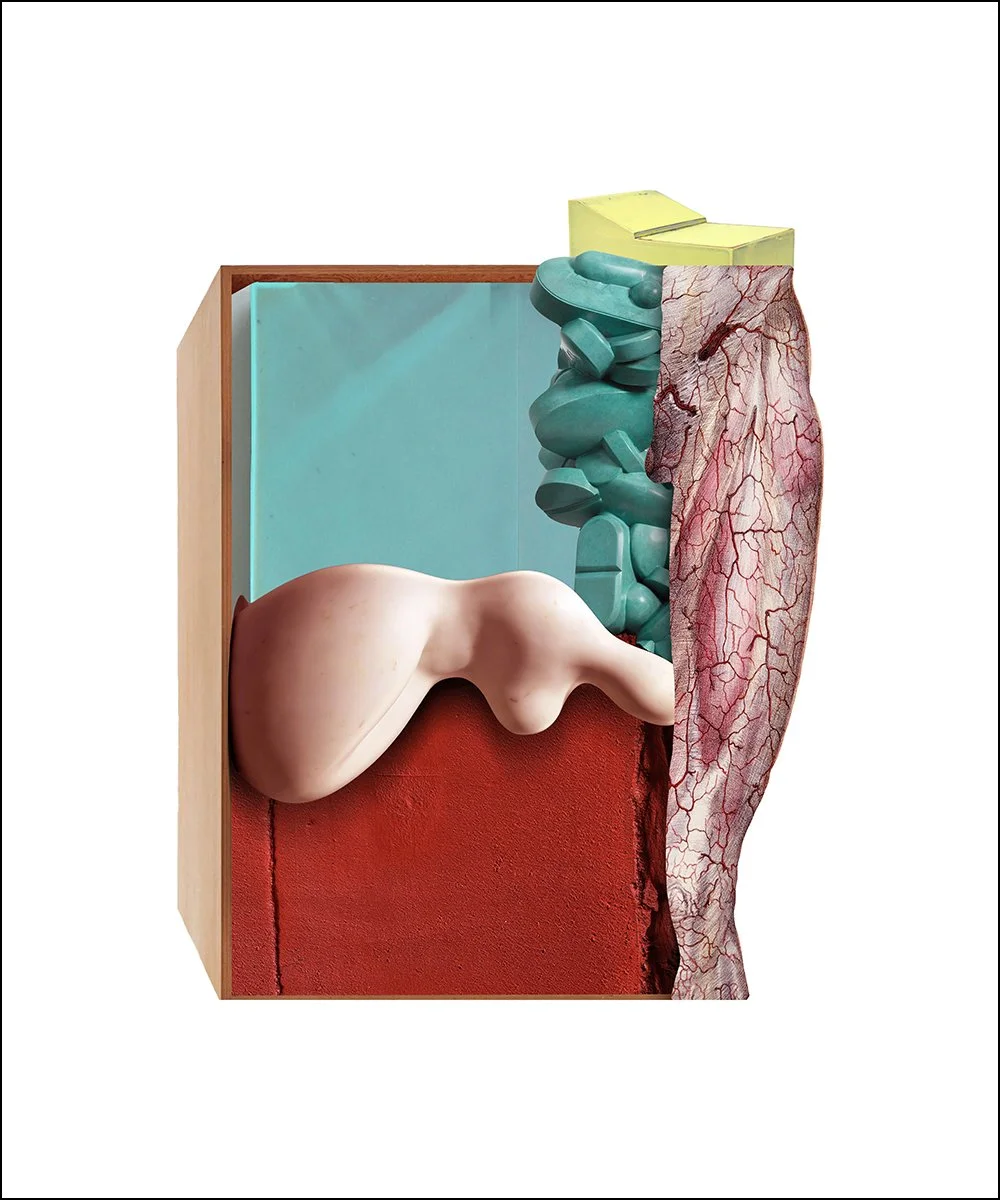 30. AMIT TRENT.  2024.  DIGITAL PHOTO COLLAGE.  50 X 60 CMS.