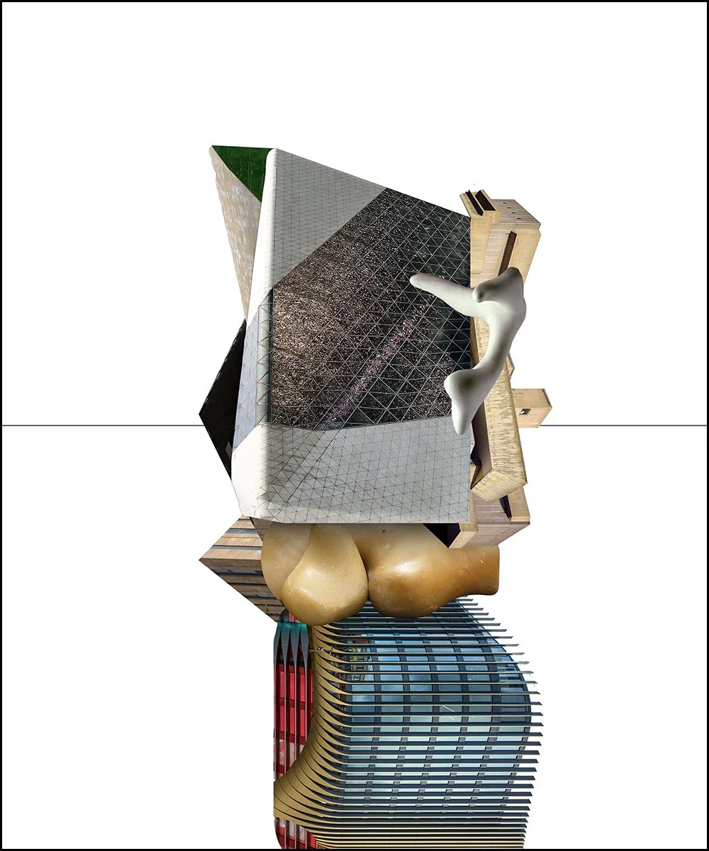 32. STEVEN BESS.  2024.  DIGITAL PHOTO COLLAGE.  50 X 60 CMS.