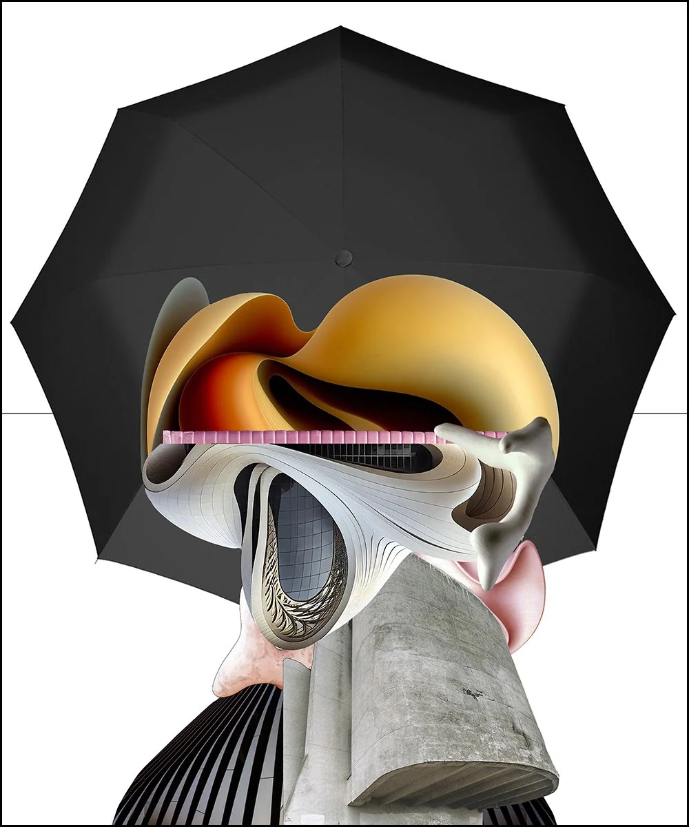 12. JAMIE BLOSSER.  2024.  DIGITAL PHOTO COLLAGE.  50 X 60 CMS.