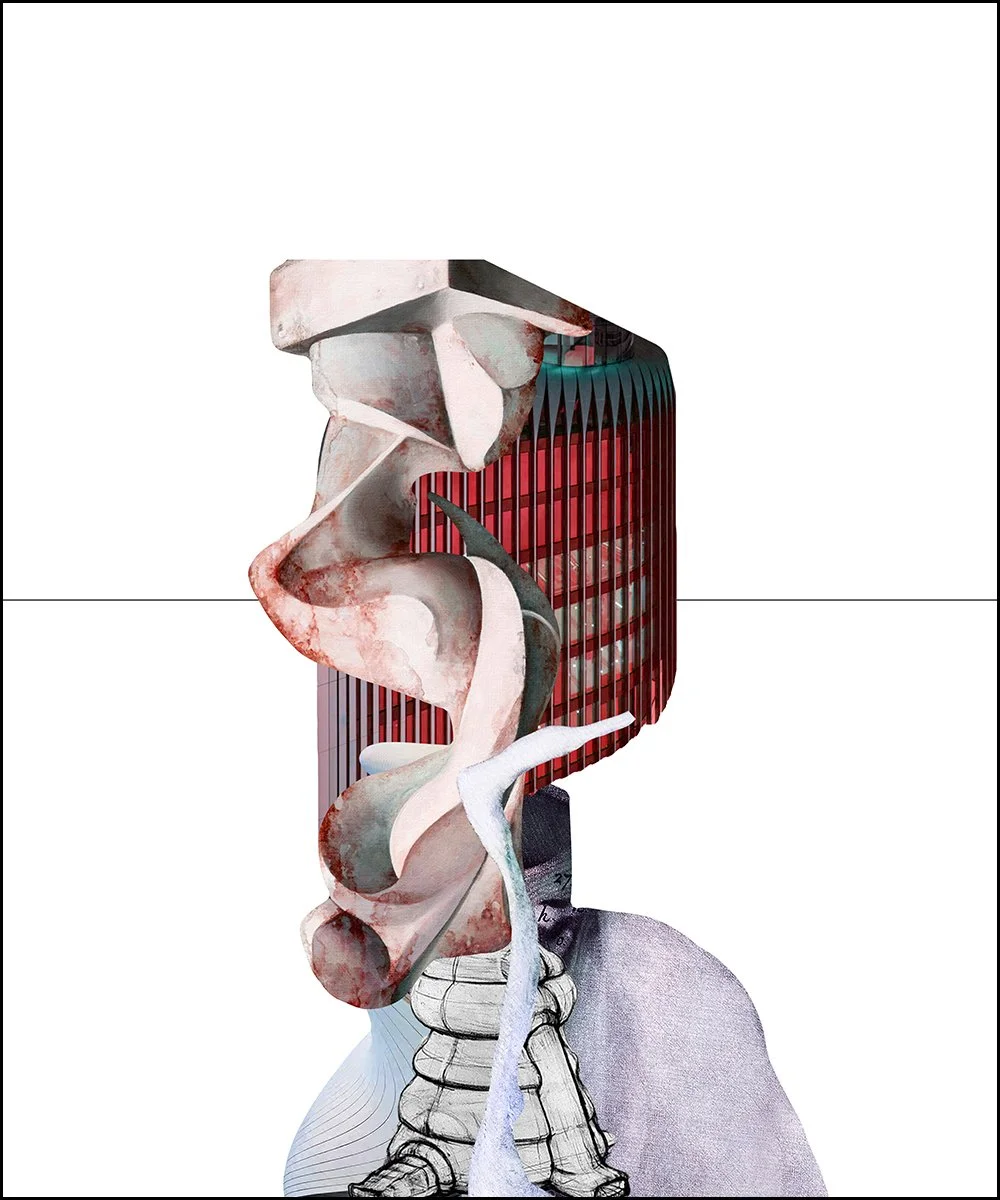 29. SHANE ANGEL.  2024.  DIGITAL PHOTO COLLAGE.  50 X 60 CMS.