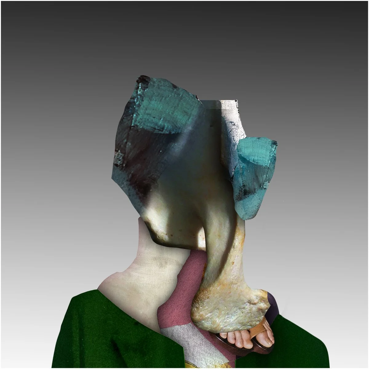 15. VINCE HURLEY.  2025.  DIGITAL PHOTO COLLAGE.  50 X 50 CMS. 