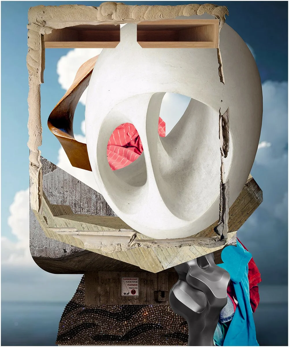 8. HUBCAP CISSY TOBIAS.  2025.  DIGITAL PHOTO COLLAGE.  40 X 50 CMS.