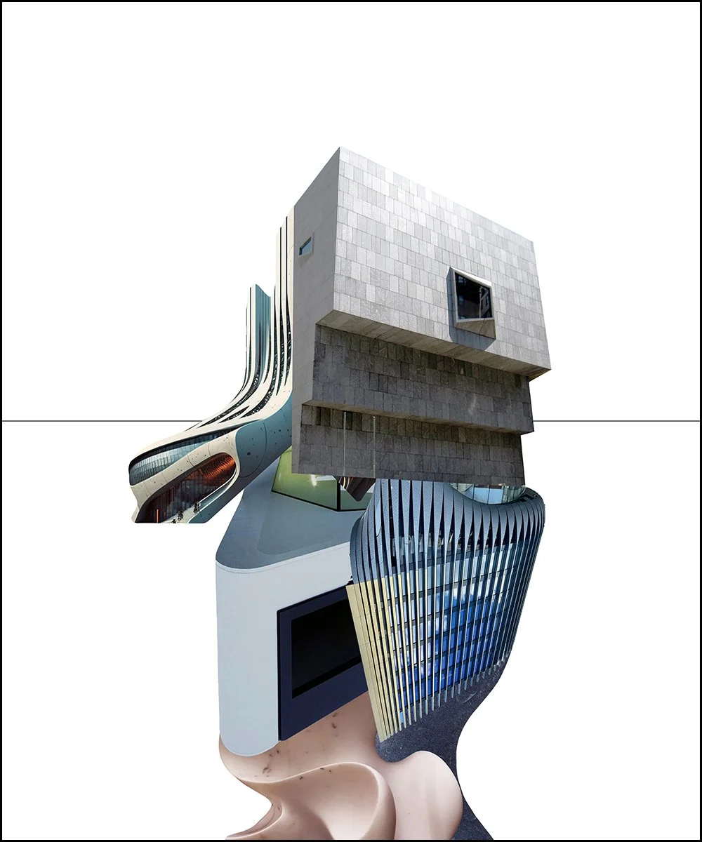 24. RICHARD FOLEY.  2024.  DIGITAL PHOTO COLLAGE.  50 X 60 CMS.