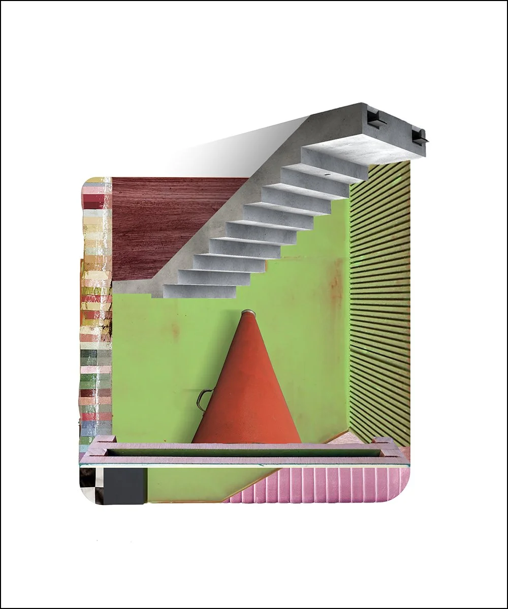 27. GIFT ELLERY.  2024.  DIGITAL PHOTO COLLAGE.  50 X 60 CMS.