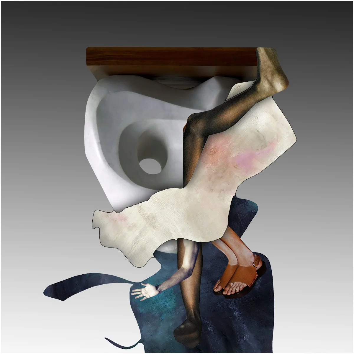 7. GARY BLANTON.  2025.  DIGITAL PHOTO COLLAGE.  50 X 50 CMS. 