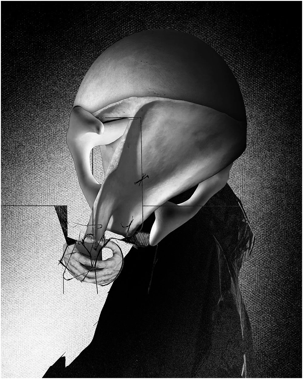1. STUDY.           2026.          DIGITAL PHOTO COLLAGE.          40 X 50 CMS