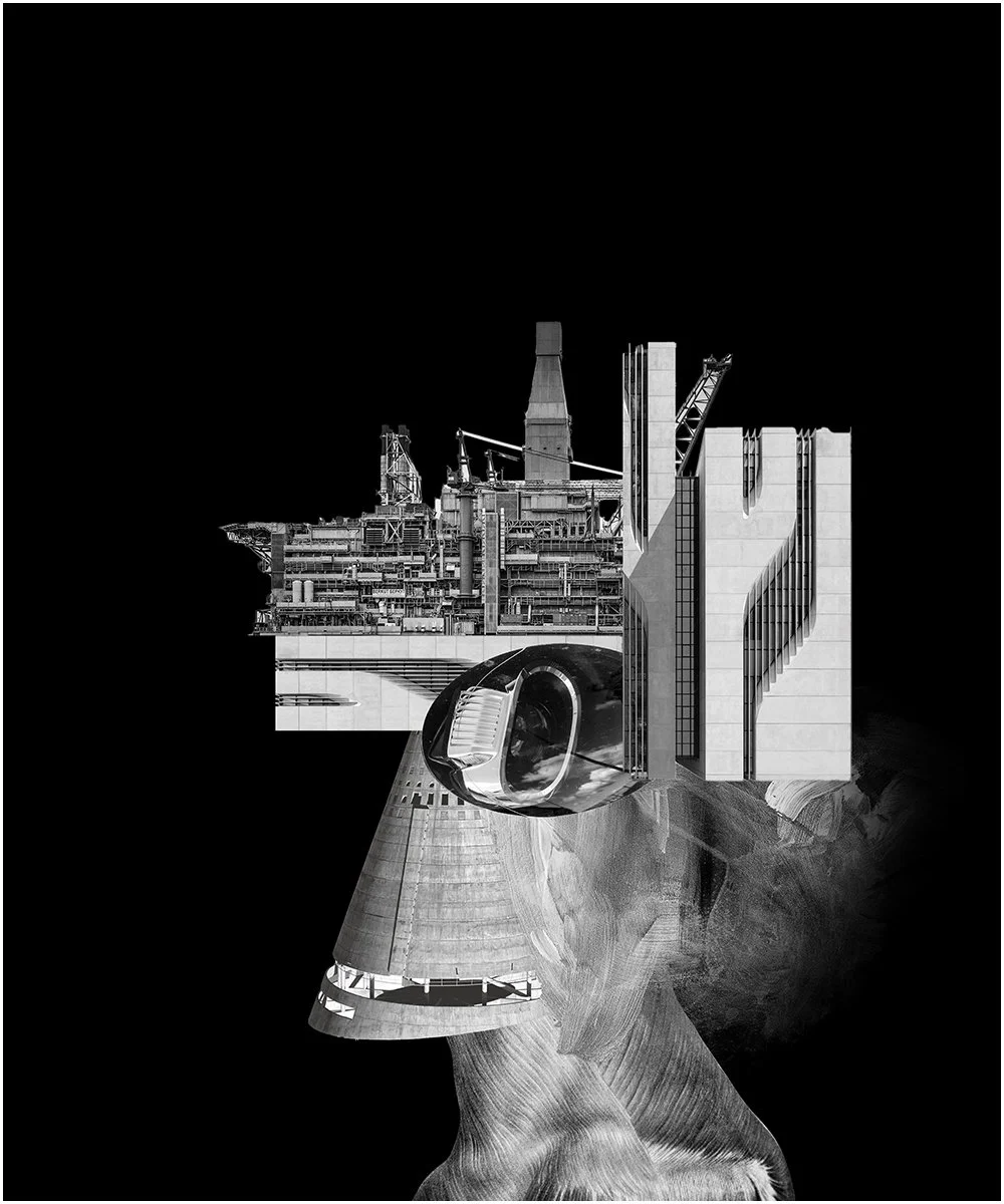 14. NONA REASOR.  2023.  DIGITAL PHOTO COLLAGE.  50 X 60 CMS.