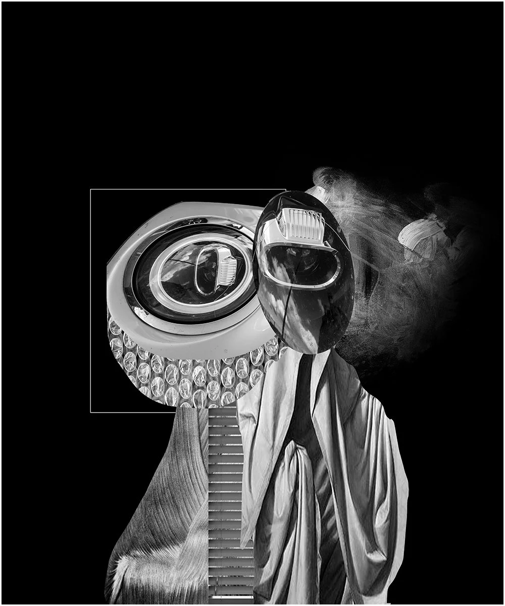 10. INGA SPEEDY.  2023.  DIGITAL PHOTO COLLAGE.  50 X 60 CMS.