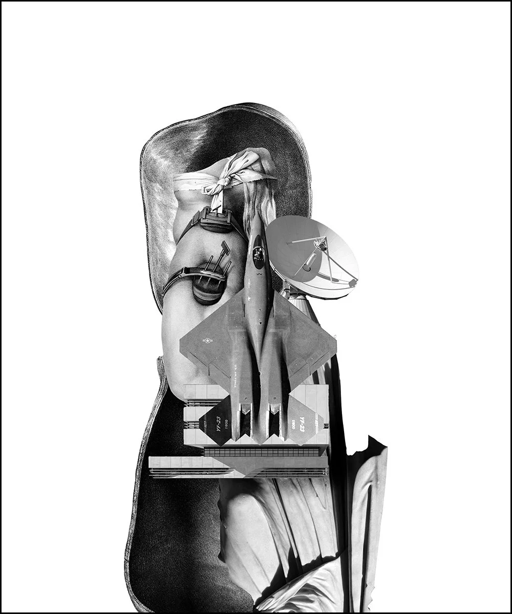 5. THOMAS.  2023.  DIGITAL PHOTO COLLAGE.  50 X 60 CMS.