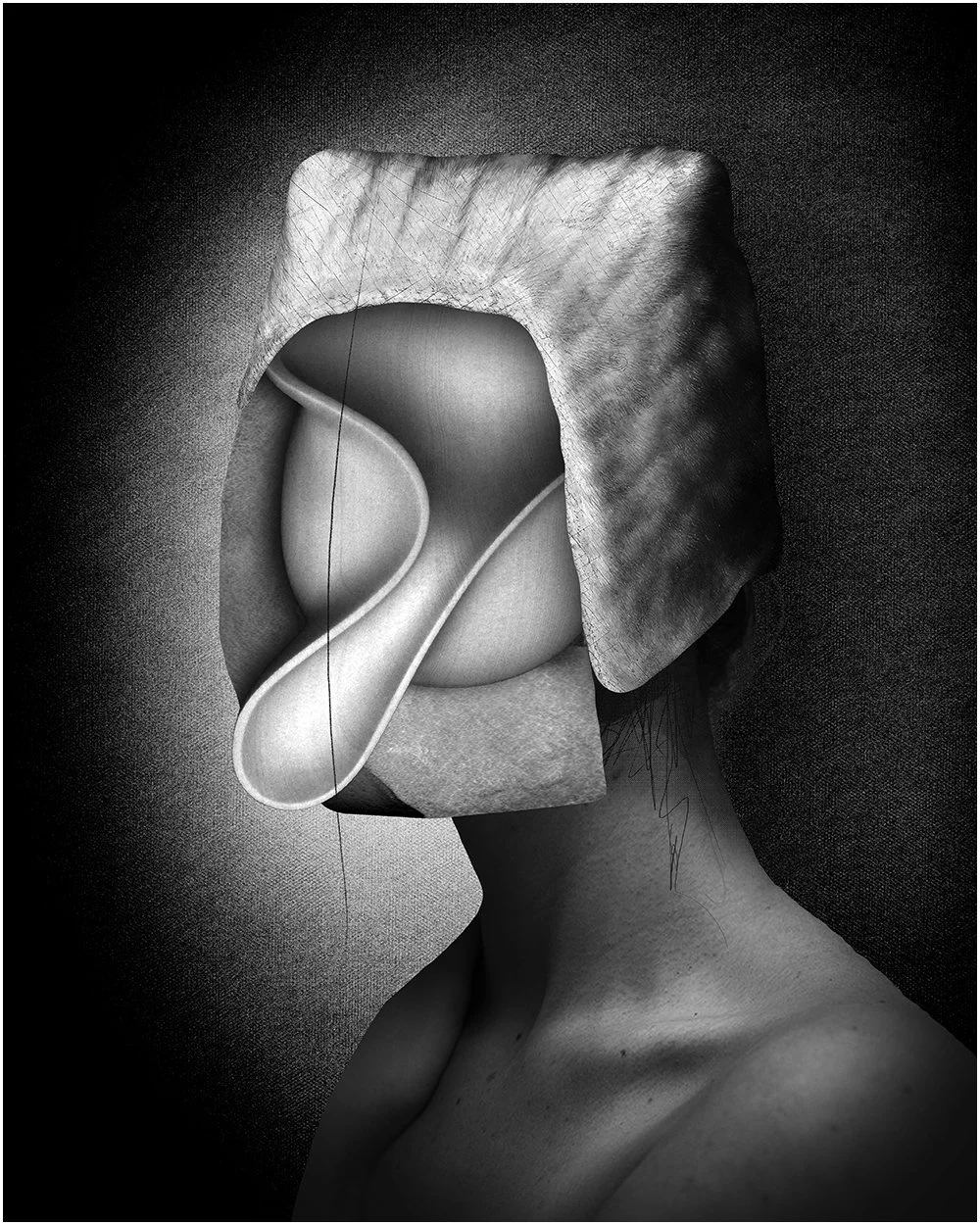 9. STUDY.  2026. DIGITAL PHOTO COLLAGE.  40 X 50. CMS.  