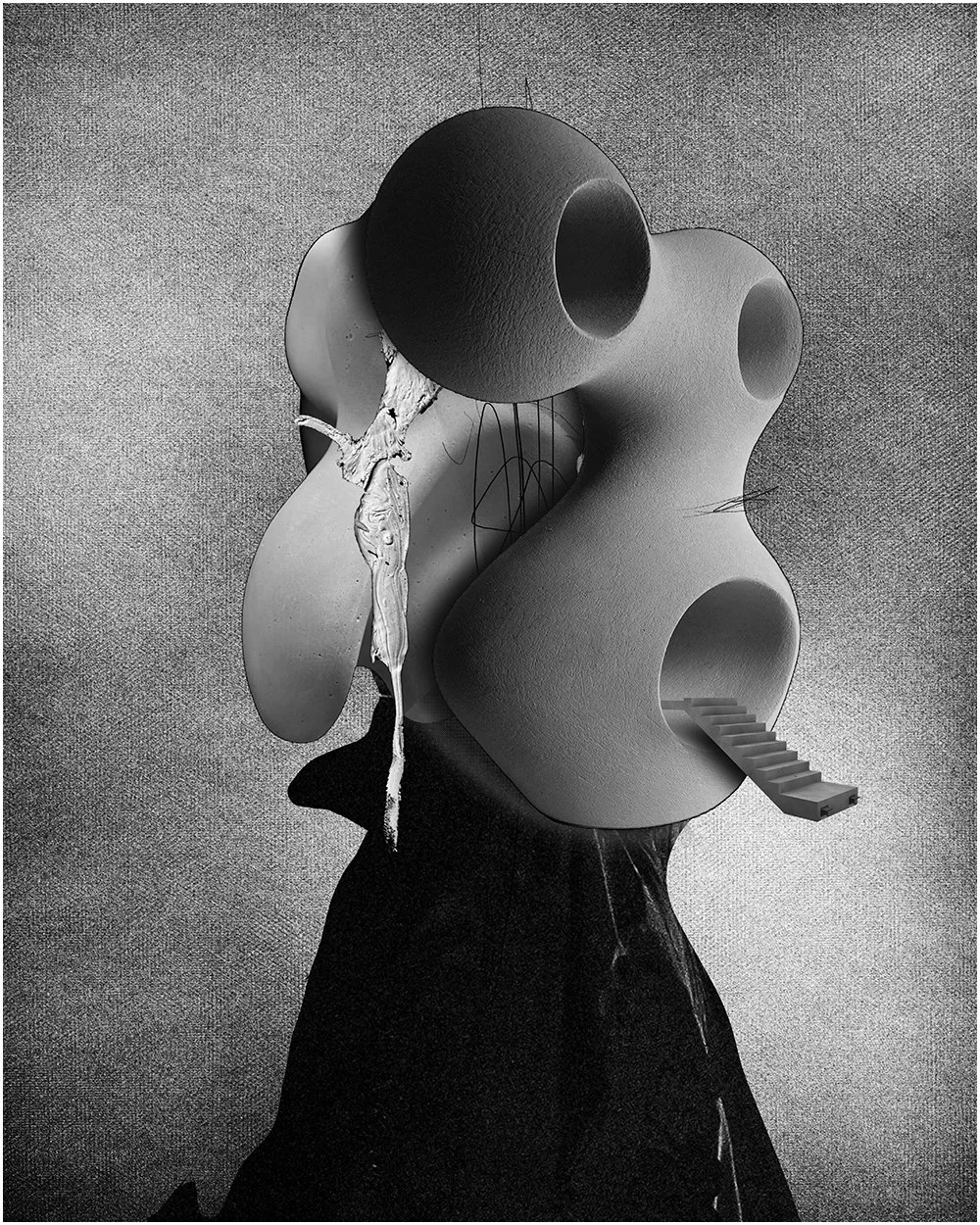 13. STUDY.  2026. DIGITAL PHOTO COLLAGE.  40 X 50. CMS. 