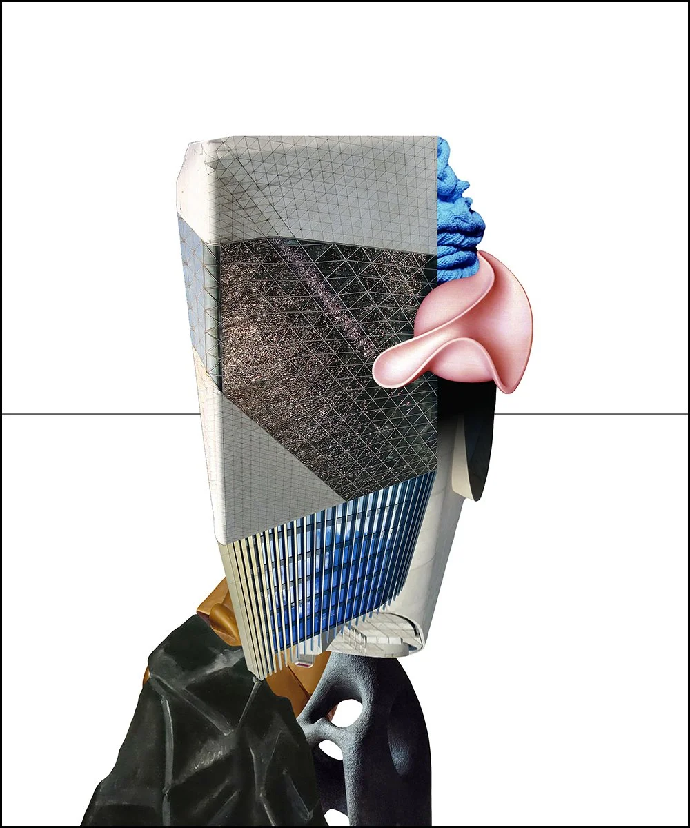 26. ROGER RICHER.  2024.  DIGITAL PHOTO COLLAGE.  50 X 60 CMS.