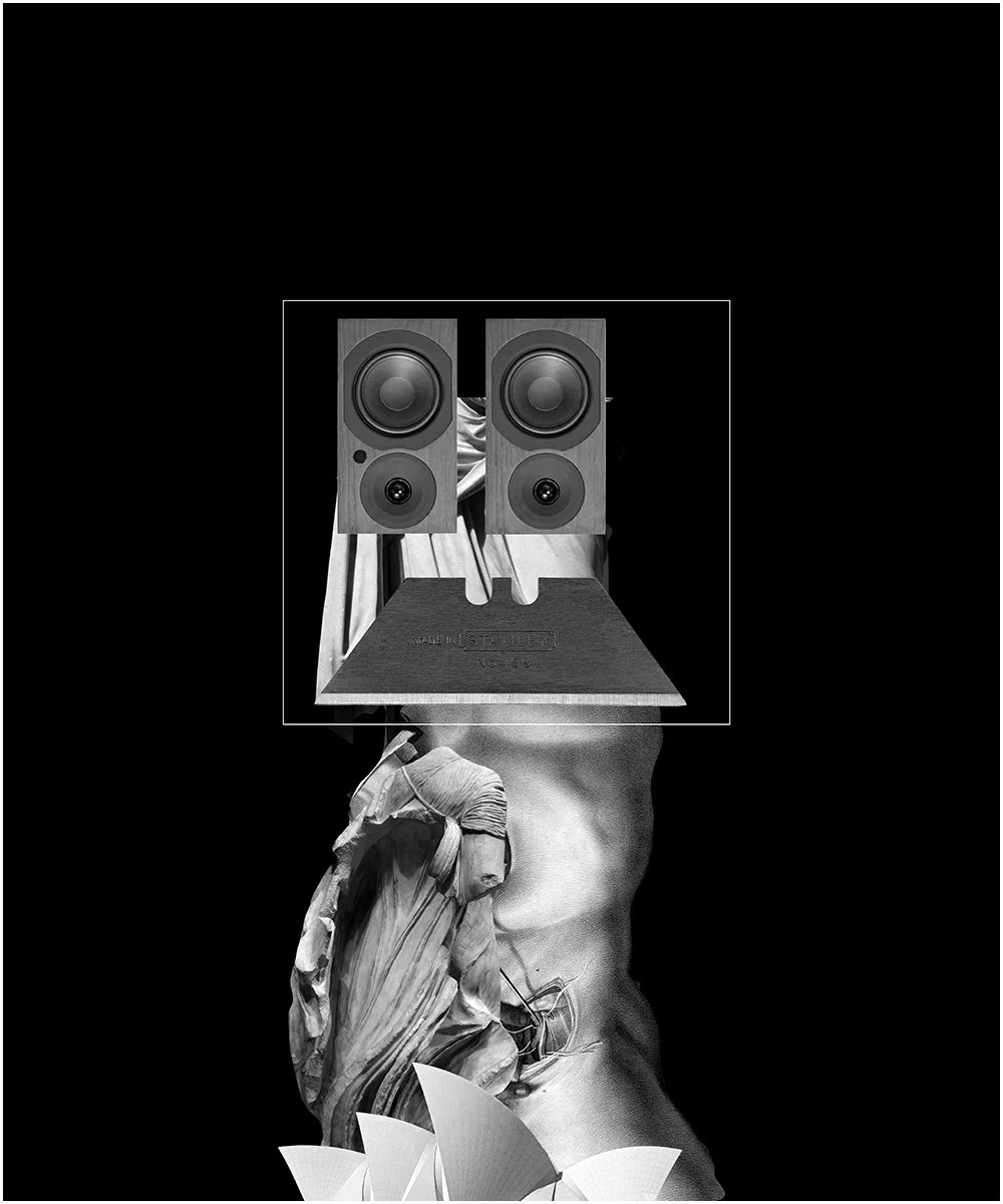 11. JIMMY LUMPKIN.  2023.  DIGITAL PHOTO COLLAGE.  50 X 60 CMS.