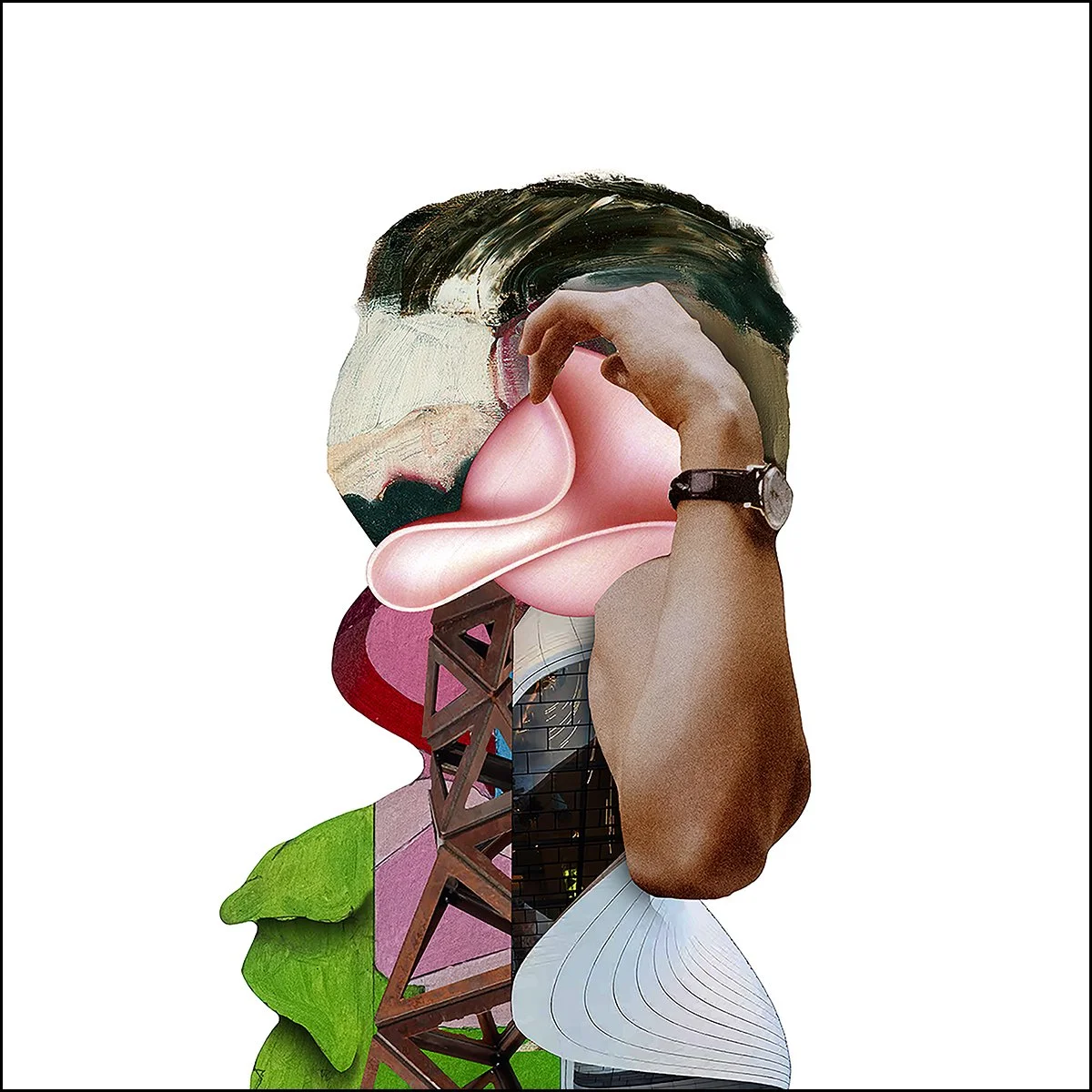 12. MAURICIO RATLIFF.  2025.  DIGITAL PHOTO COLLAGE.  50 X 50 CMS. 