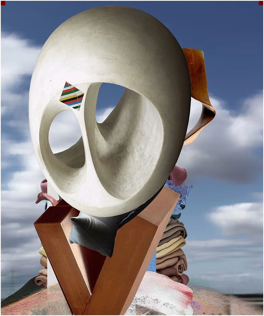15. SUMAN KELECHI IBSEN.  2025.  DIGITAL PHOTO COLLAGE.  40 X 50 CMS.