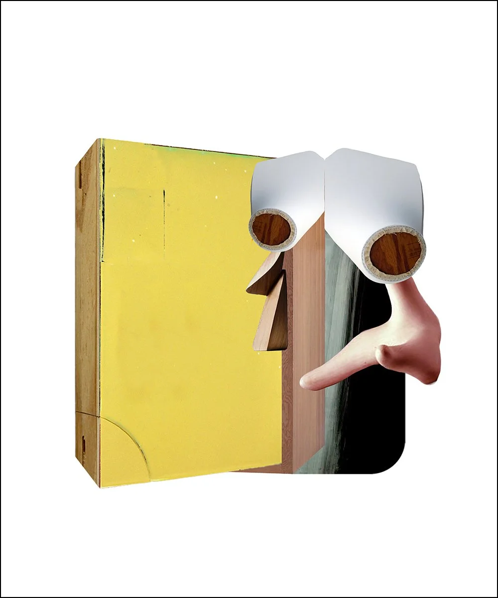 46. SIGURD POWER.  2024.  DIGITAL PHOTO COLLAGE.  50 X 60 CMS.