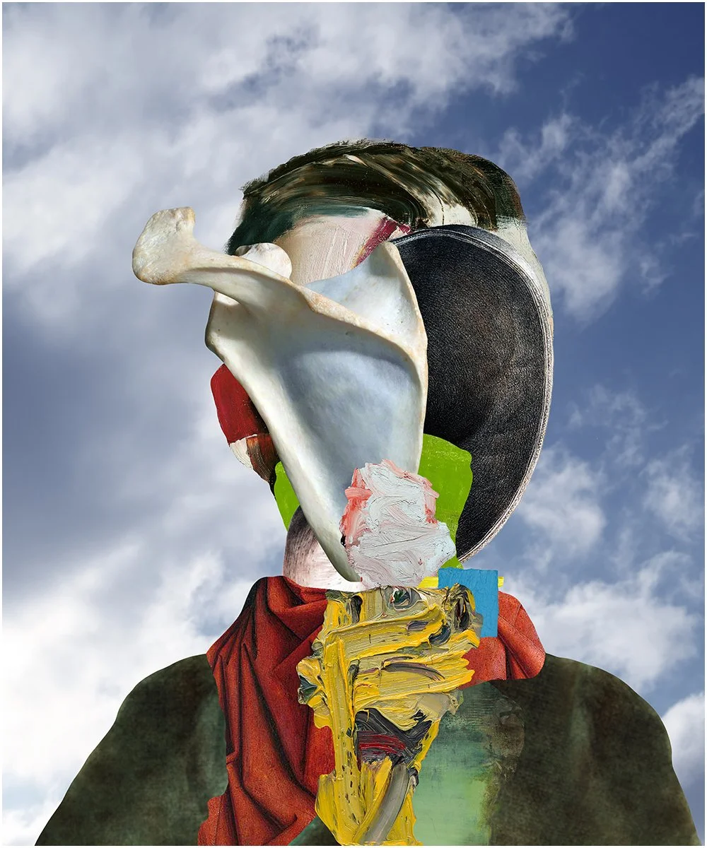 26. YIN MIN MOELS.  2025.  DIGITAL PHOTO COLLAGE.  40 X 50 CMS.