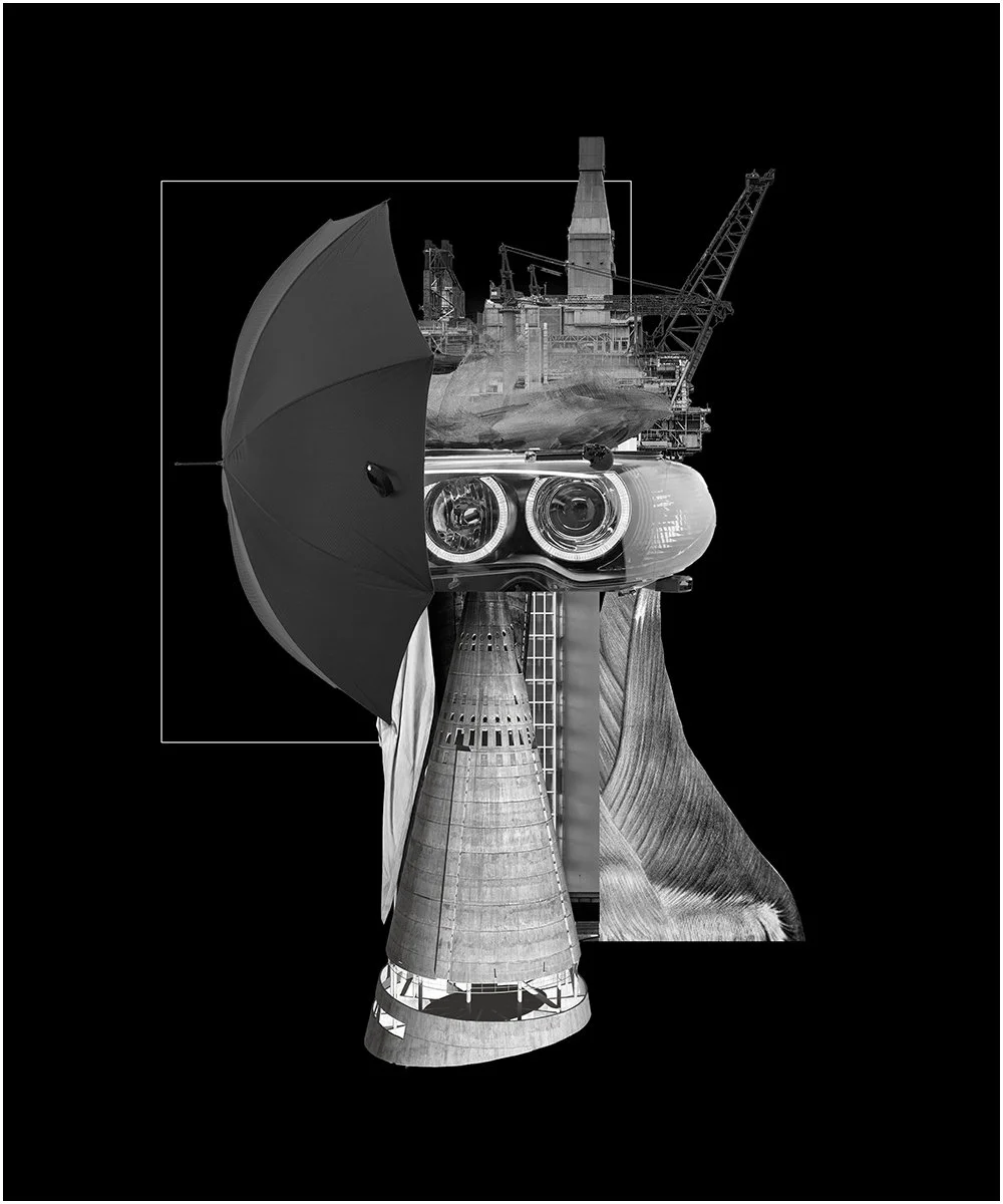 12. LONDA LEFLEUR.  2023.  DIGITAL PHOTO COLLAGE.  50 X 60 CMS.