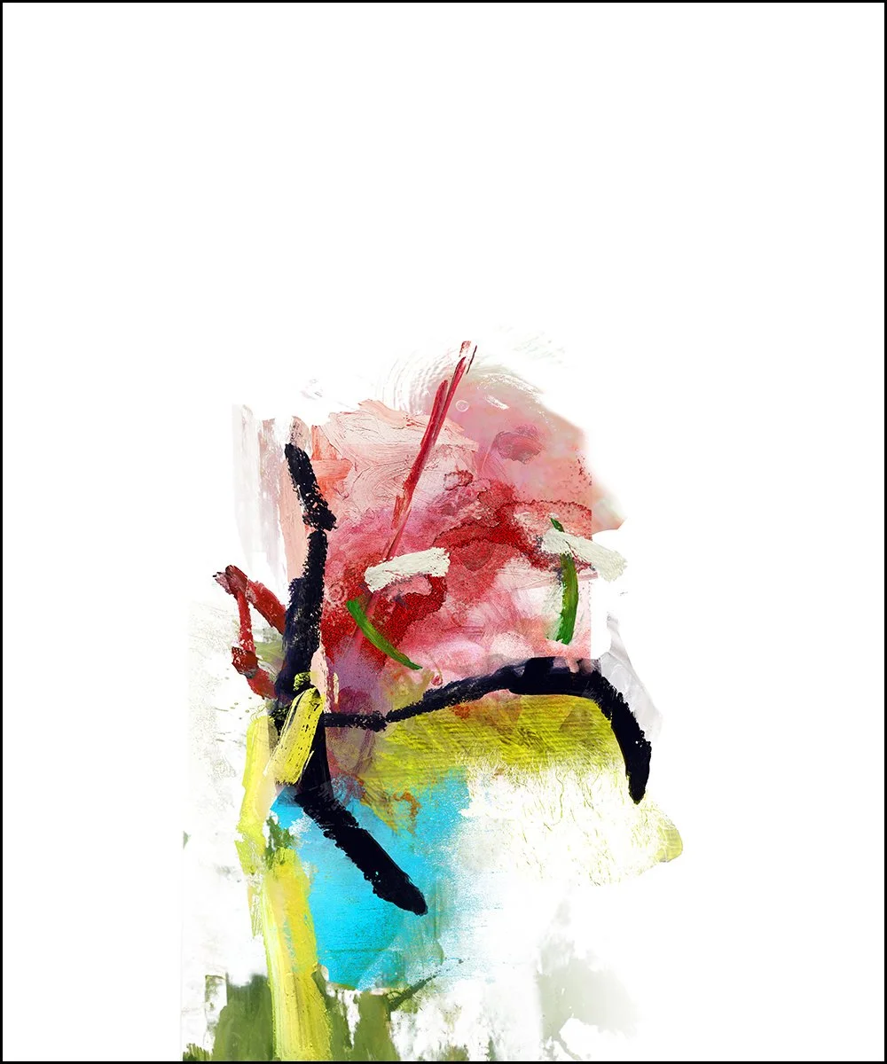 13. THE NEPHEW.  2023.  DIGITAL PHOTO COLLAGE.  100 X 120 CMS.