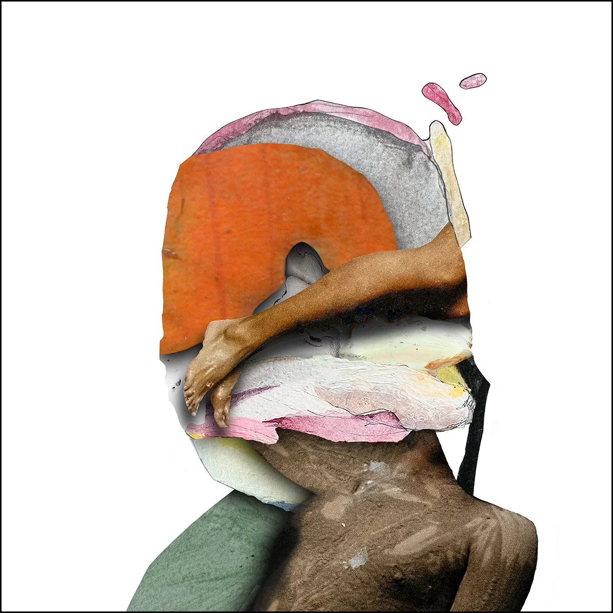 1. GUADLUPE SPIVEY.  2025.  DIGITAL PHOTO COLLAGE.  50 X 50 CMS. 