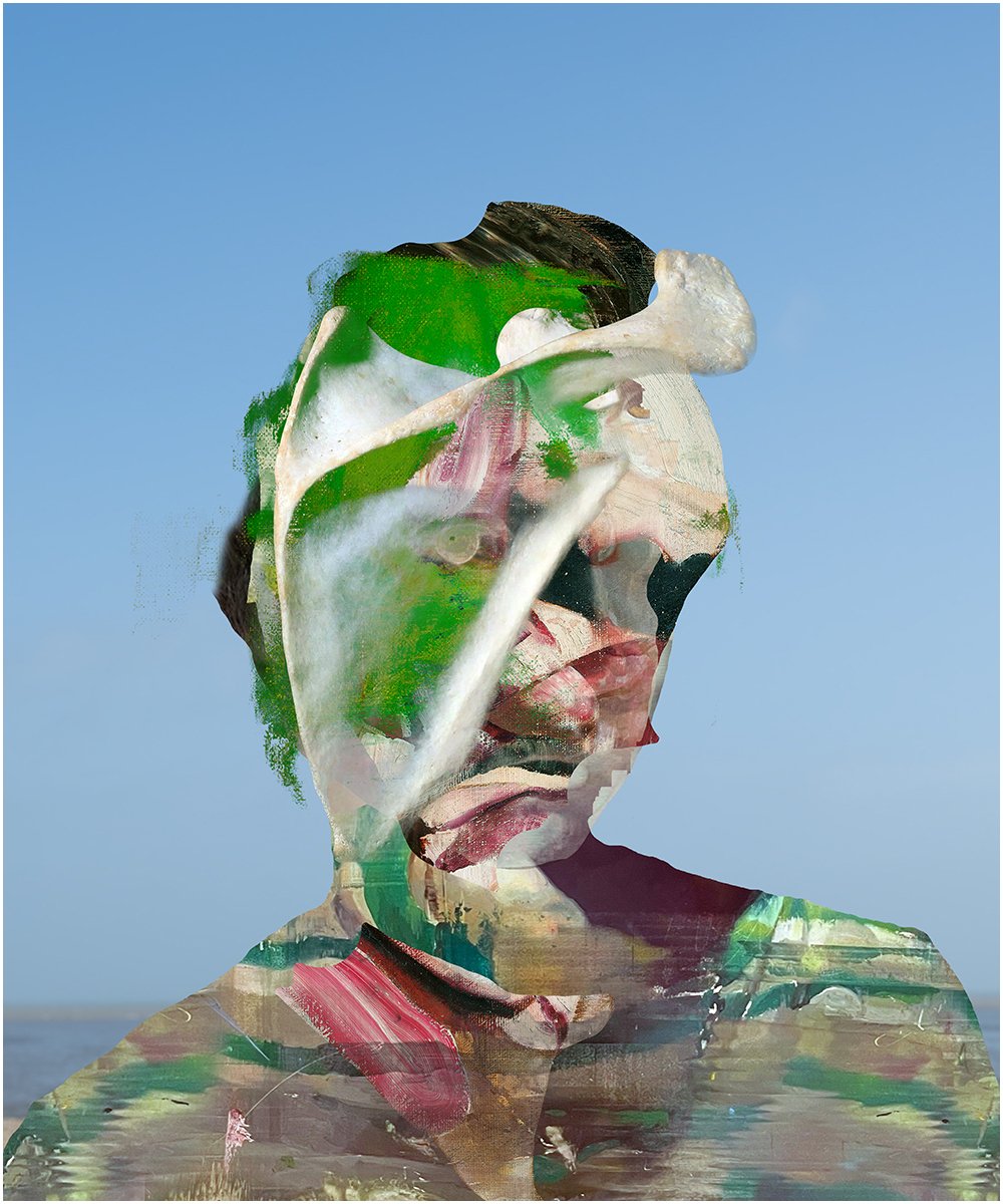 19. RICKY GARNET ROYAL.  2025.  DIGITAL PHOTO COLLAGE.  40 X 50 CMS.