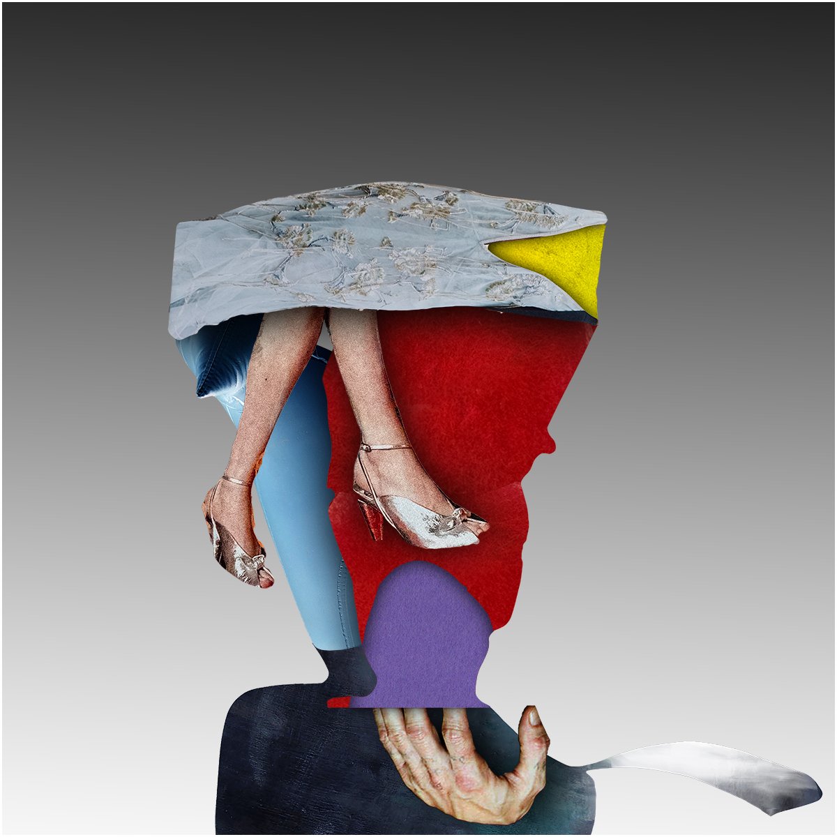 14. KURTIS DAVIS.  2025.  DIGITAL PHOTO COLLAGE.  50 X 50 CMS. 