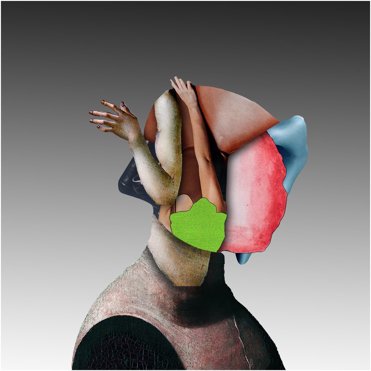 3. WILBUR WOMACK.  2025.  DIGITAL PHOTO COLLAGE.  50 X 50 CMS. 