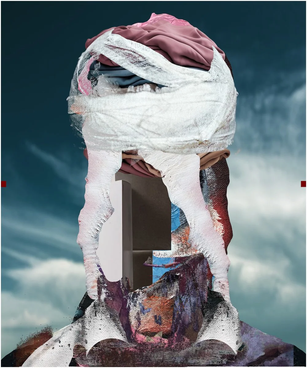 9. KANTI SIBBONKALISO AXELSEN.  2025.  DIGITAL PHOTO COLLAGE.  40 X 50 CMS.