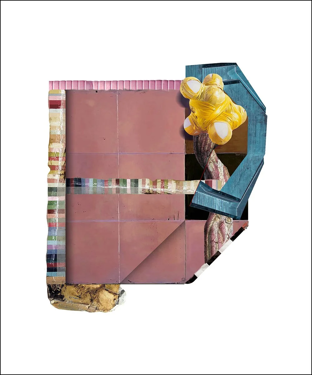 25. KENDALL MEREDITH.  2024.  DIGITAL PHOTO COLLAGE.  50 X 60 CMS.