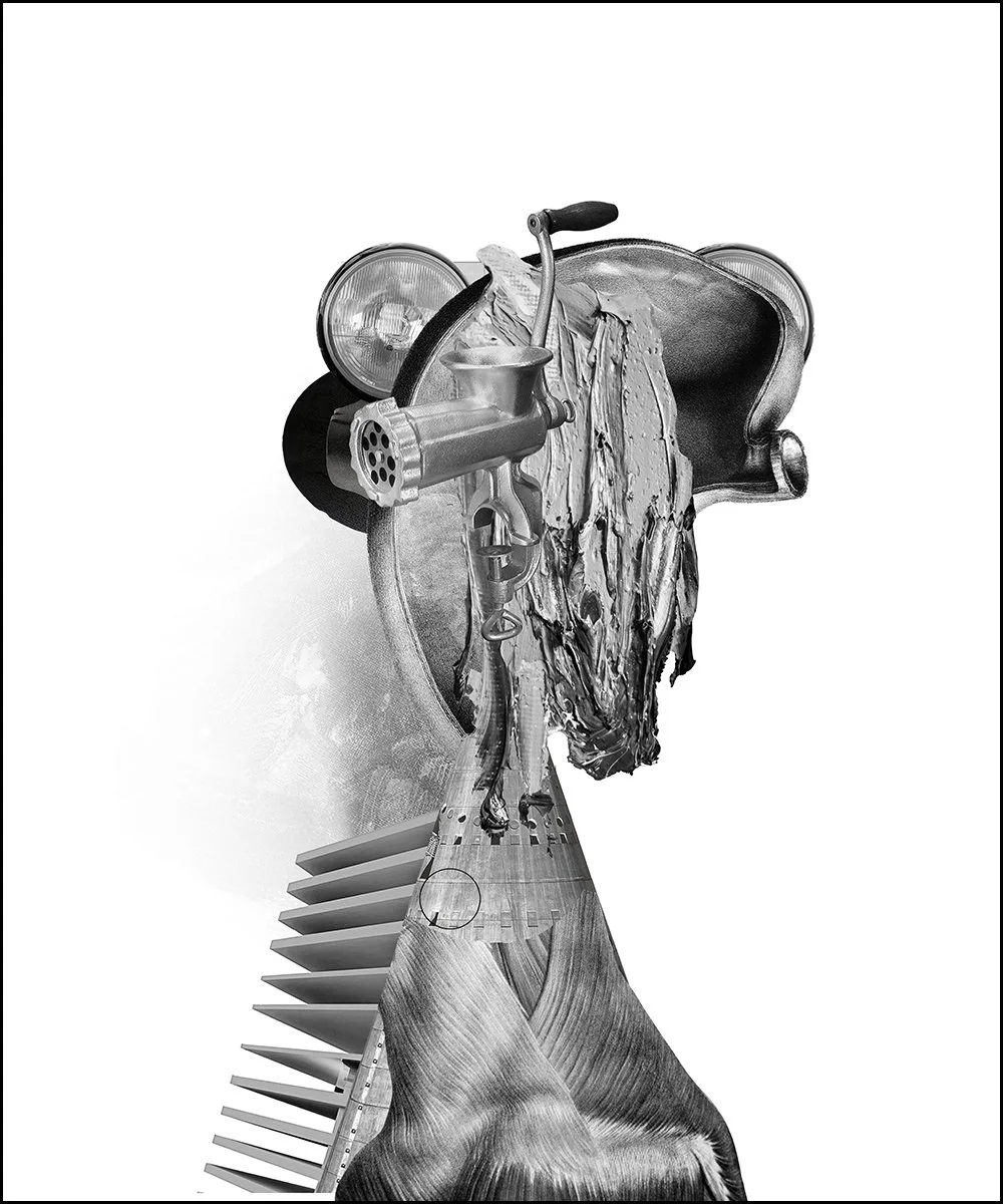 6. MATTHEW.  2023.  DIGITAL PHOTO COLLAGE.  50 X 60 CMS.