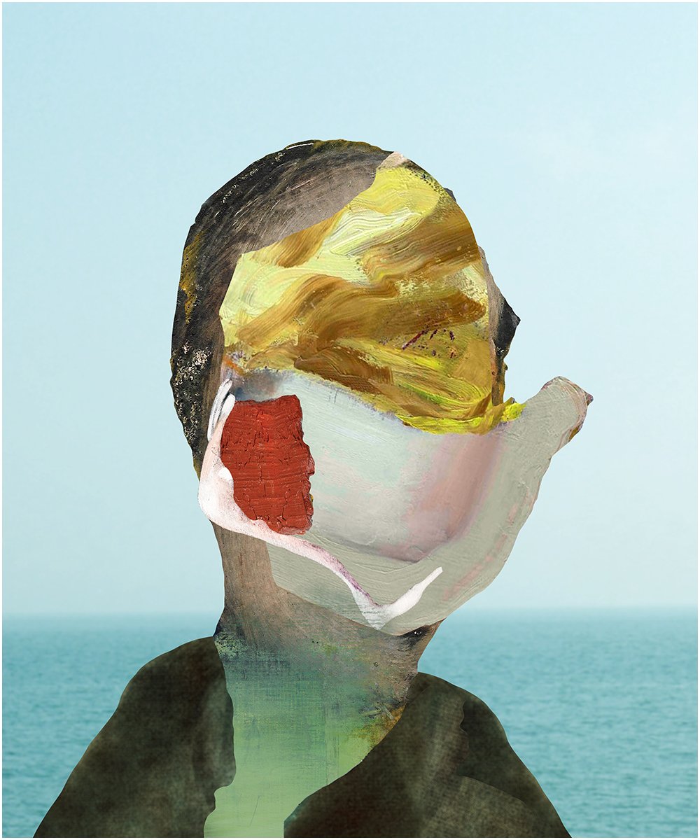 11. LHAMO OLUWASEUM O'HEARN.  2025.  DIGITAL PHOTO COLLAGE.  40 X 50 CMS.