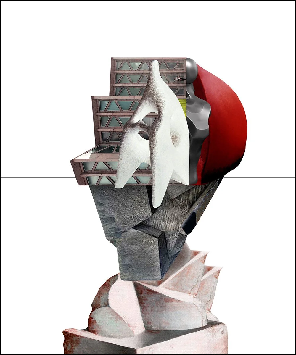 1. CHARITY DELK.  2024.  DIGITAL PHOTO COLLAGE.  50 X 60 CMS.