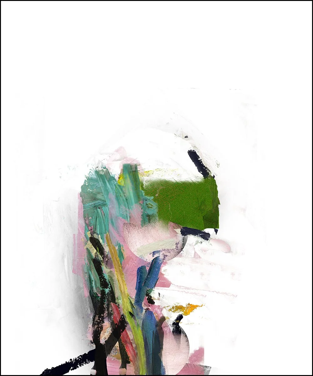3. THE CARER.  2023.  DIGITAL PHOTO COLLAGE.  100 X 120 CMS.