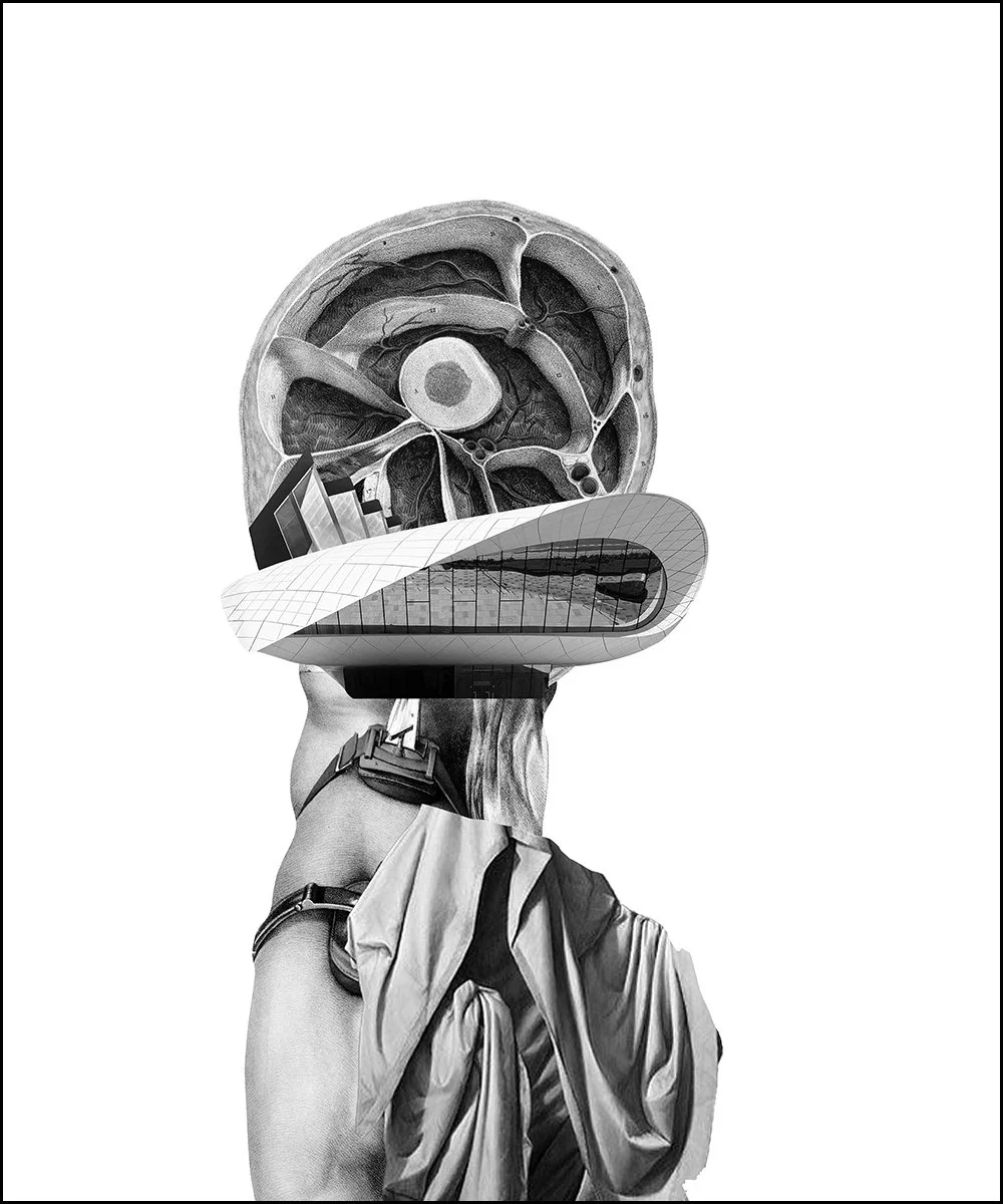 11. THADDAEUS.  2023.  DIGITAL PHOTO COLLAGE.  50 X 60 CMS.