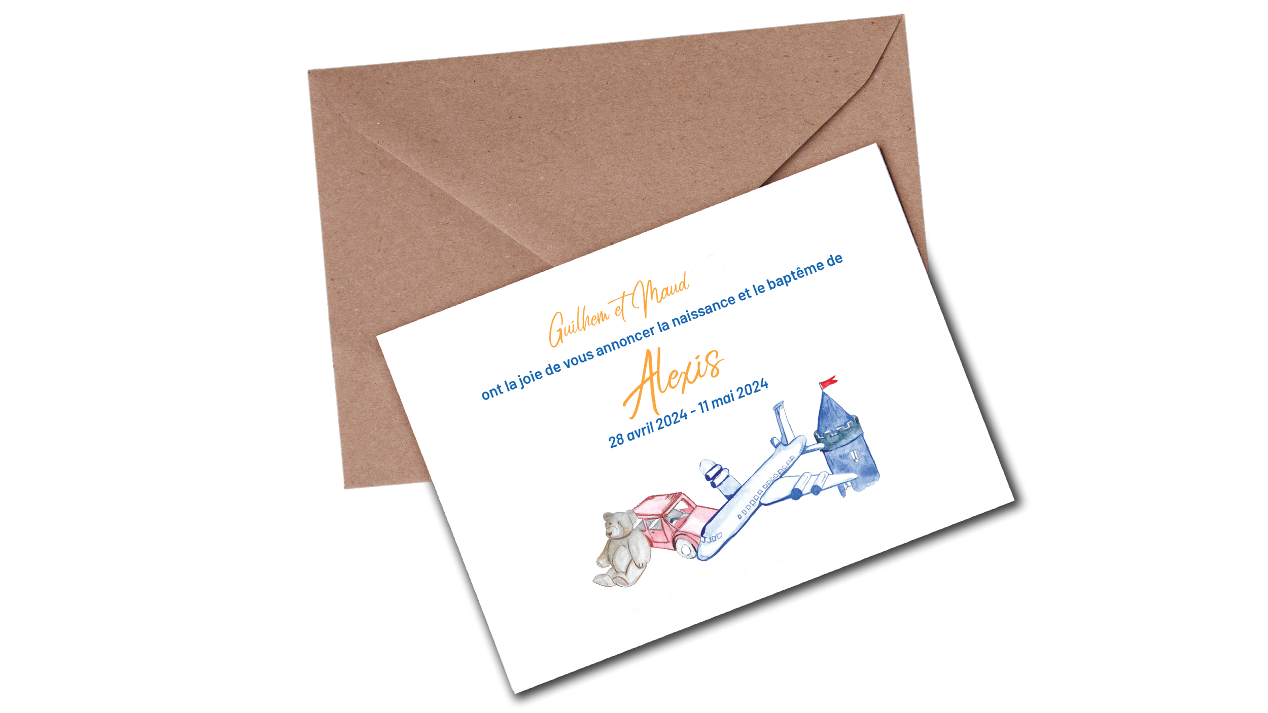 Faire-part de naissance