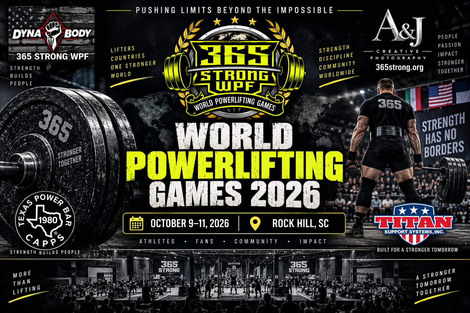 365 World Powerlifting Games — Day 1