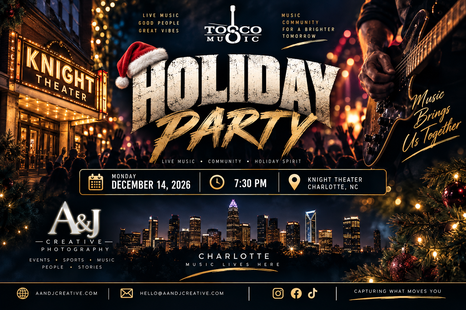 Tosco Music Holiday Party
