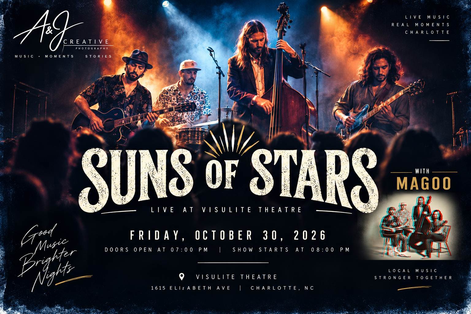 Suns of Stars at Visulite Theatre