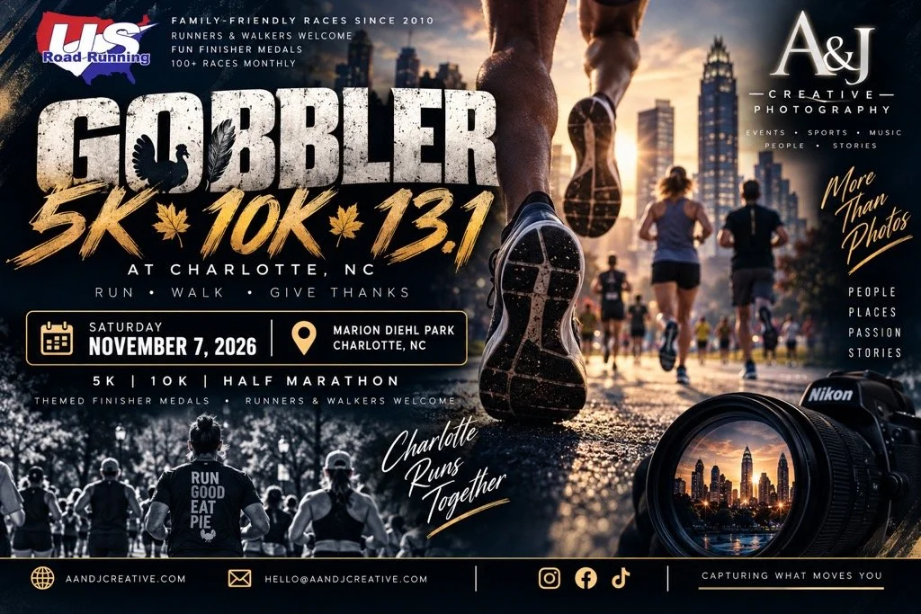 US Road Running — Gobbler 5K, 10K & Half Marathon