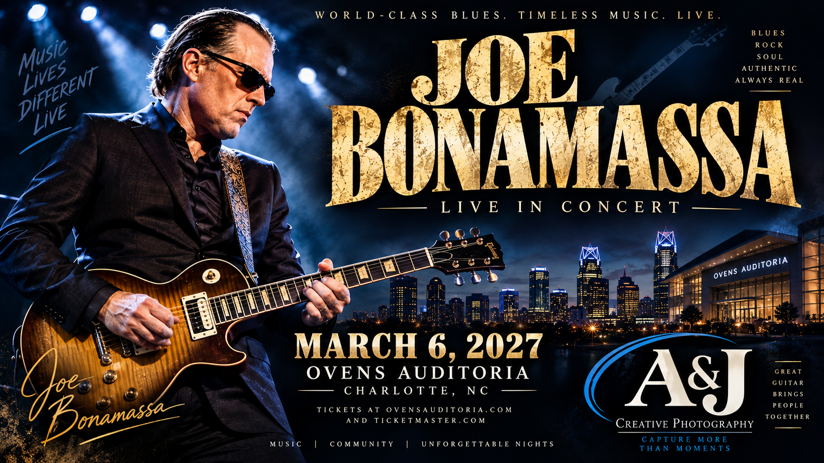 Joe Bonamassa - Ovens Auditorium