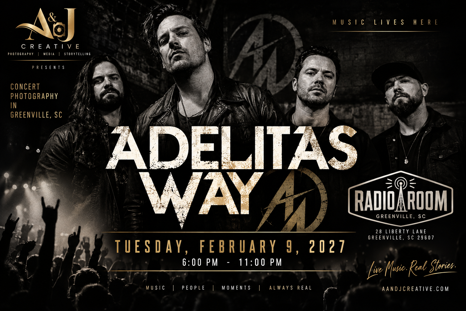Adelitas Way at Radio Room